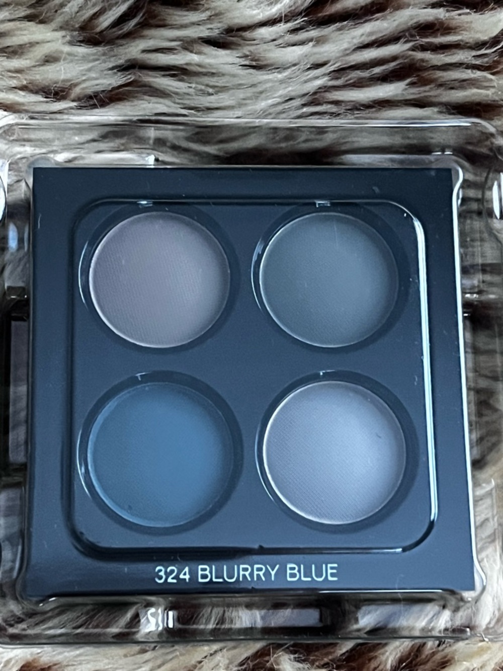 Chanel quadra eyeshadow blurry blue 324 insert